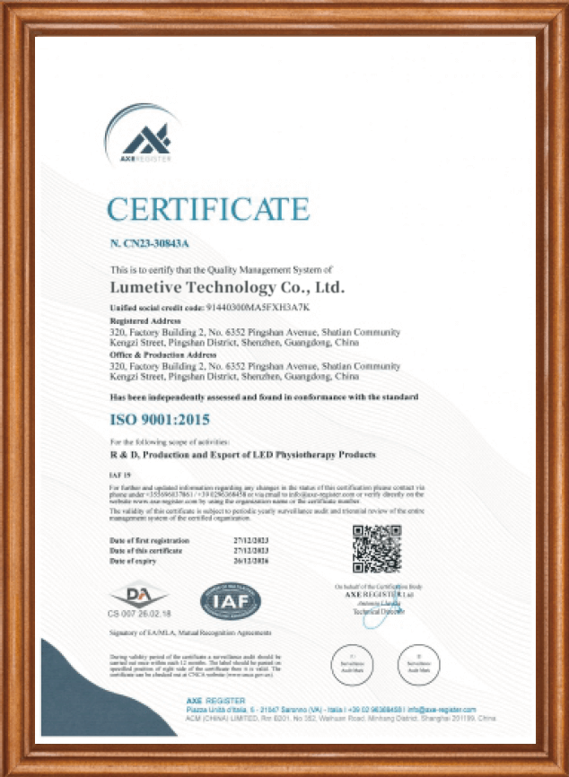 CE Certificate