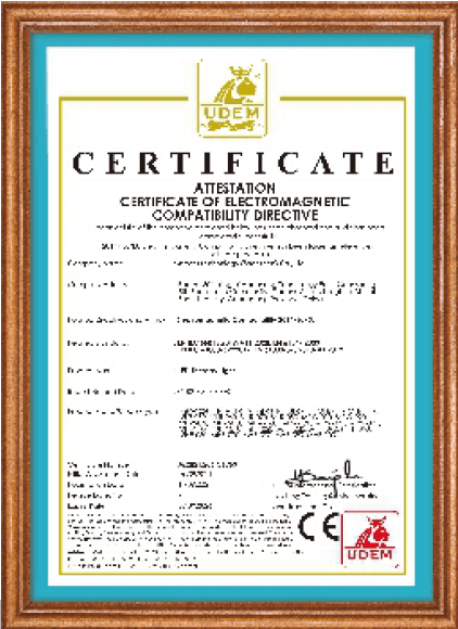 Additional Certificate